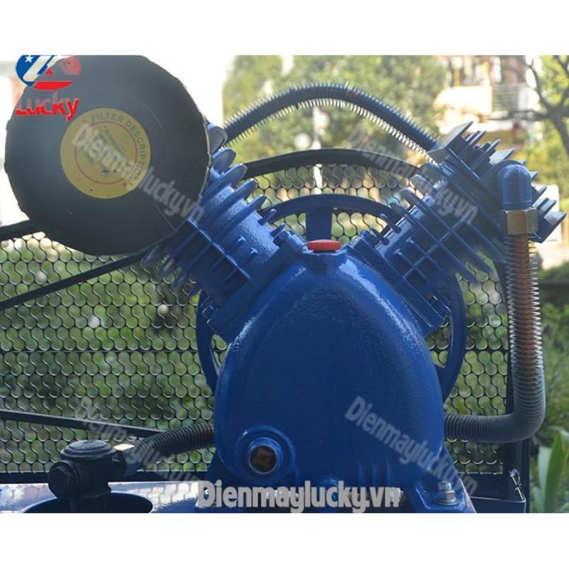 Đầu nén khí dây đai GATEX 2080 4HP 220V áp 12.5 bar