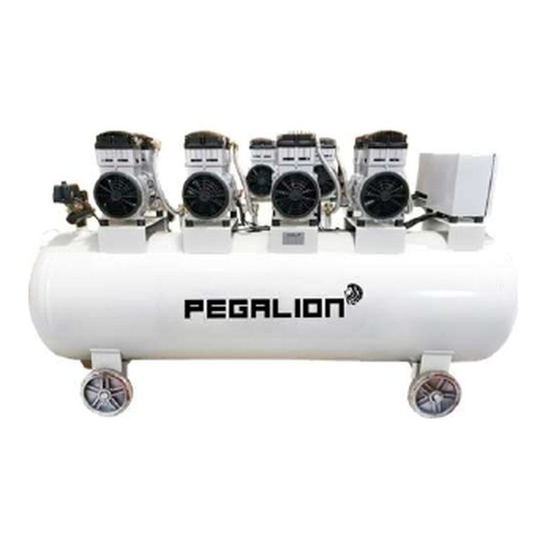 Máy nén khí không dầu giảm âm Pegalion TM-OF1100x4-330L 6HP 330 lít