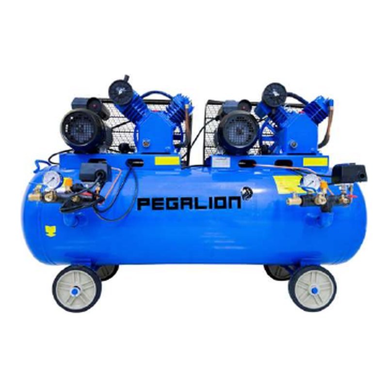 Máy nén khí dây đai Pegalion TM-V-0.25/12.5x2-230L 6HP 230 lít 220V áp 12.5 bar