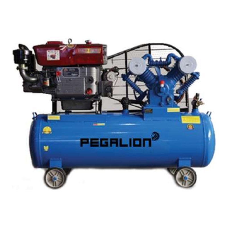 Máy nén khí chạy dầu diesel Pegalion TM-V-1.05/12.5-500L 10HP 500 lít