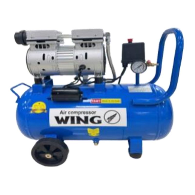 Máy nén khí không dầu giảm âm Wing TW-OF750-35L 1HP 35 lít